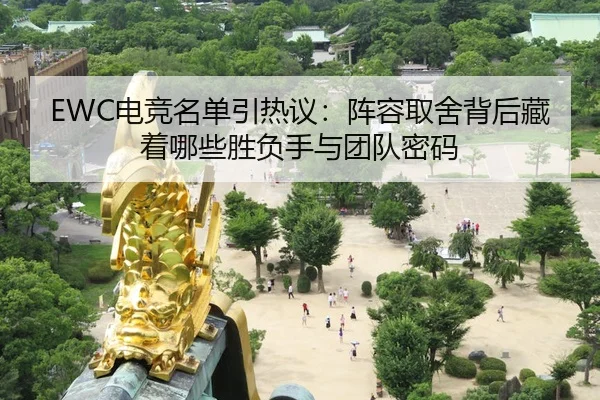EWC电竞名单引热议：阵容取舍背后藏着哪些胜负手与团队密码